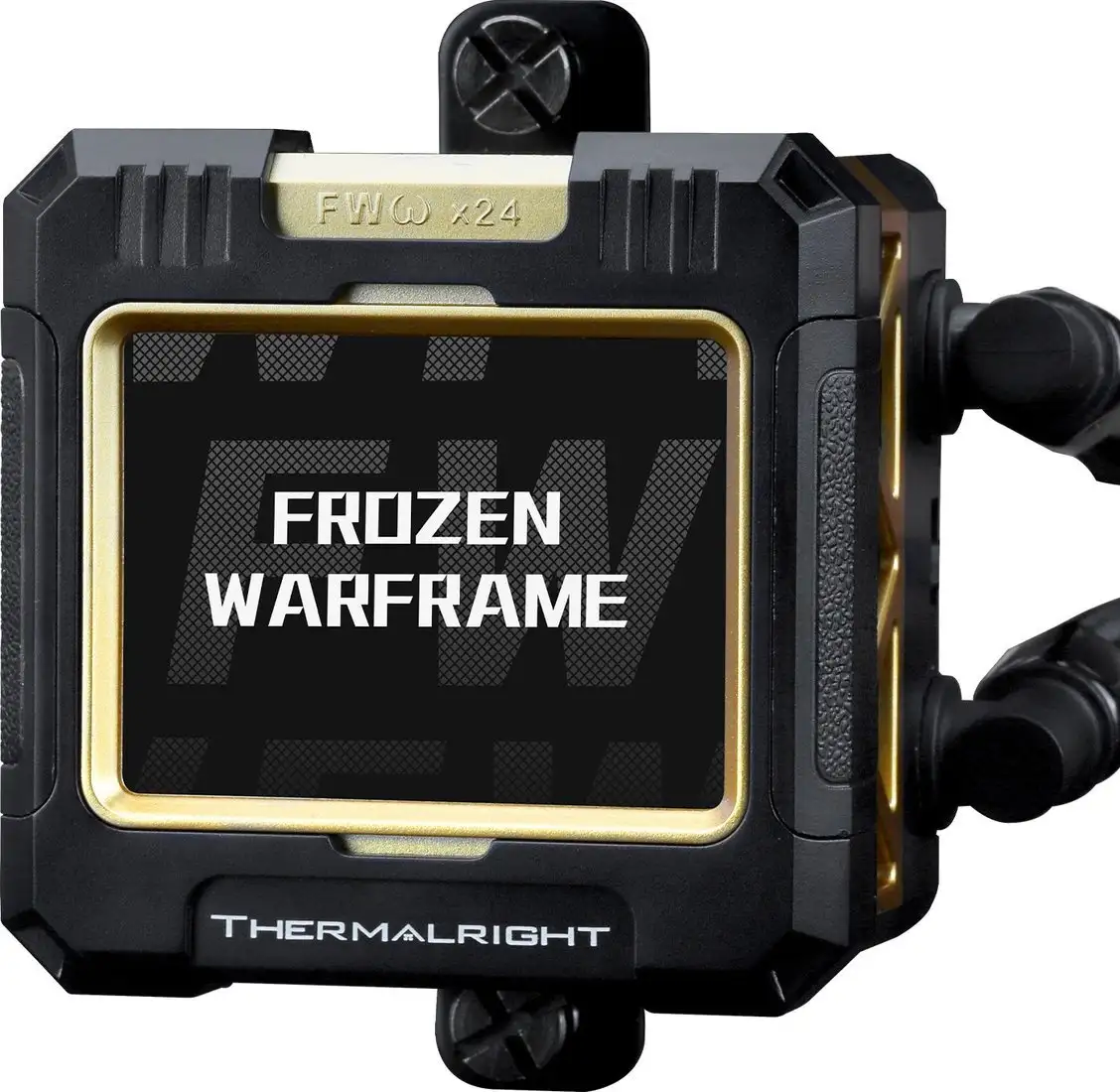 Система жидкостного охлаждения для процессора Thermalright Frozen Warframe 420 ARGB (черный) – фото товара