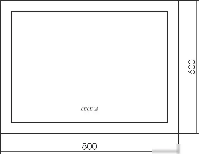 Silver Mirrors Зеркало Норма 4 80x60 ФР-00001042 – фото товара