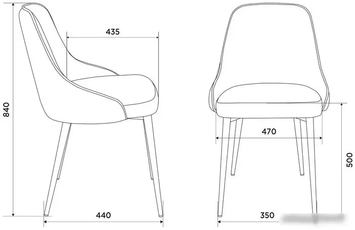Стул Бюрократ KF-5 (серый Light 19/черный)