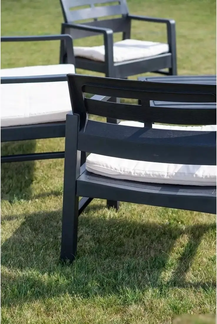 Набор садовой мебели Ipae Progarden JAV04CCA (антрацит) – фото товара