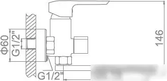 Смеситель Ledeme L3158 - фото товара