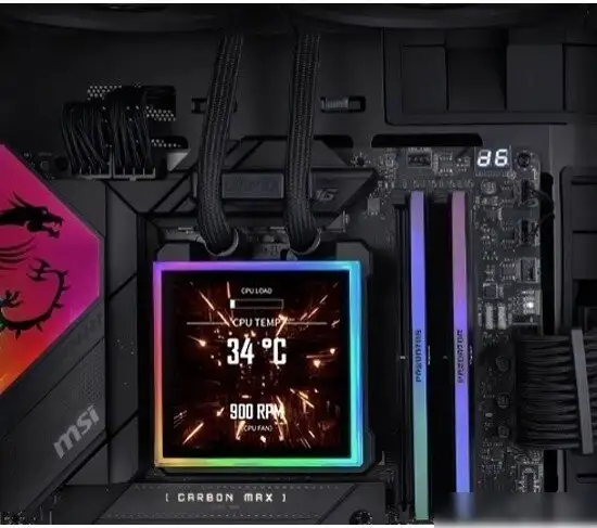 Система жидкостного охлаждения для процессора Lian Li HydroShift II LCD-S 360TL G89.GHS2LCDS36TB.R0 – фото товара