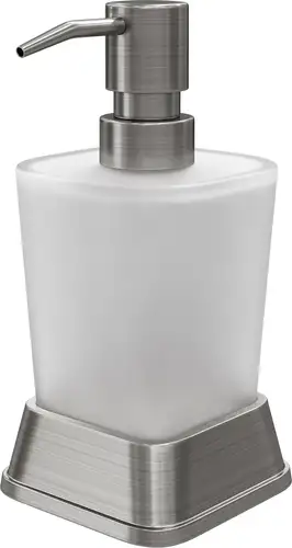 Дозатор для жидкого мыла Wasserkraft Amper K-5499Nickel – изображение в каталоге