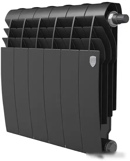Биметаллический радиатор Royal Thermo BiLiner 350 Noir Sable VDR (6 секций) - фото товара