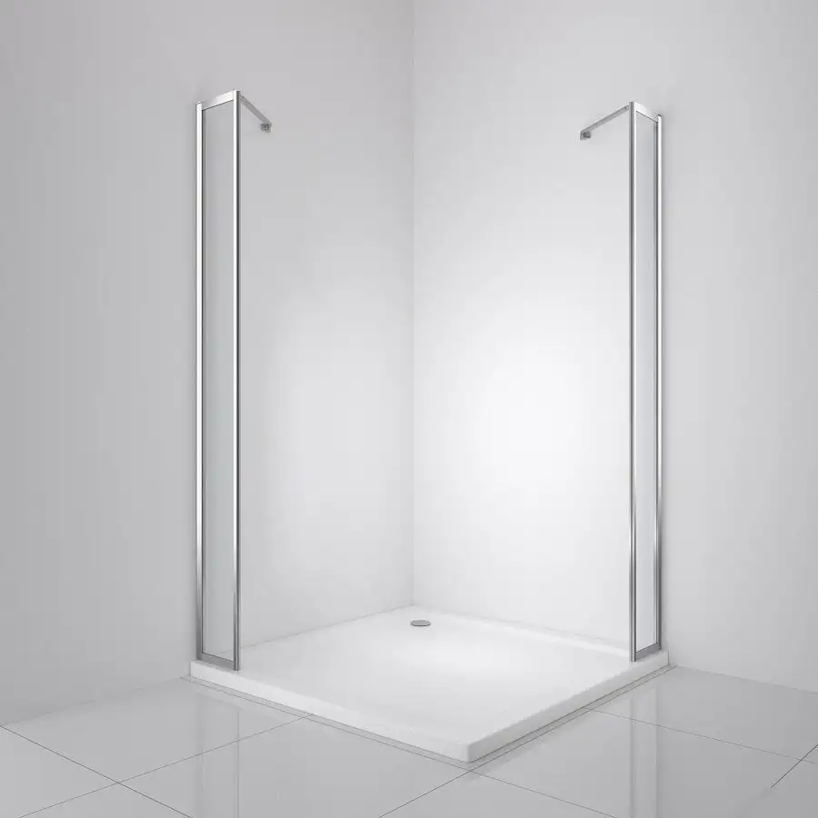Душевая стенка BelBagno LUCE-30-FIX-C-Cr - фото товара