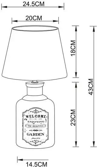 Лампа Arte Lamp Isola A4272LT-1GY