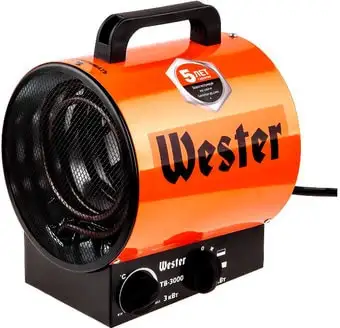 Тепловая пушка Wester TB-3000 - изображение в каталоге