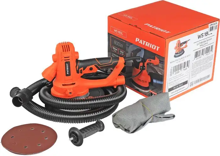 Шлифмашина для стен и потолков Patriot WS 180 L – изображение в каталоге