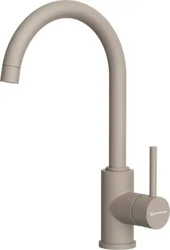 Смеситель Omoikiri Shinagawa-P-SA (бежевый) - изображение в каталоге