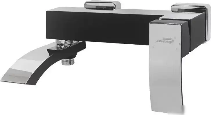 Комплект смесителей Hansberge H7077 (черный хром) - фото товара