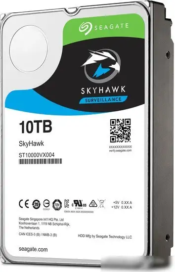 Жесткий диск Seagate Skyhawk 10TB [ST10000VX0004] – фото товара