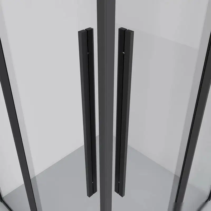 Душевой уголок Niagara NG-6822-34BLACK 80x80x195 (черный матовый/прозрачное стекло) - фото товара