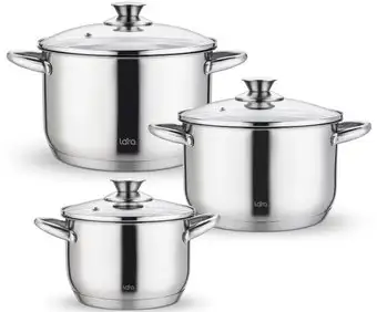Набор кастрюль Lara Афина LR02-128 – изображение в каталоге