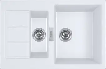 Кухонная мойка Franke Sirius 2.0 S2D 651-78 Tectonite 143.0628.385 (белый)