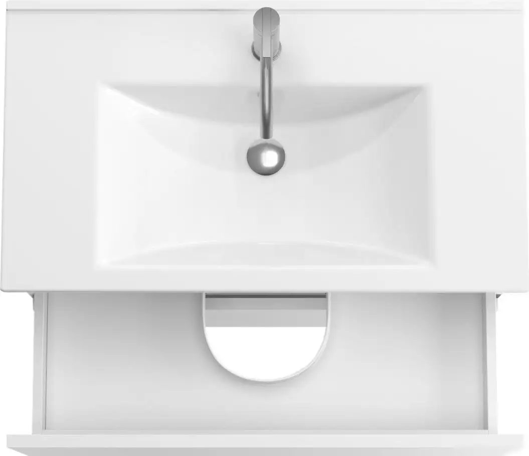 ЗОВ Тумба под умывальник Лира 90 L90MW0MWGVA-KP13W (белый глянцевый) – фото товара