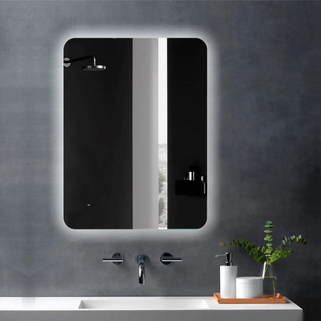 Алмаз-Люкс Зеркало Hanoi 6080d-6 (с подсветкой) – фото товара