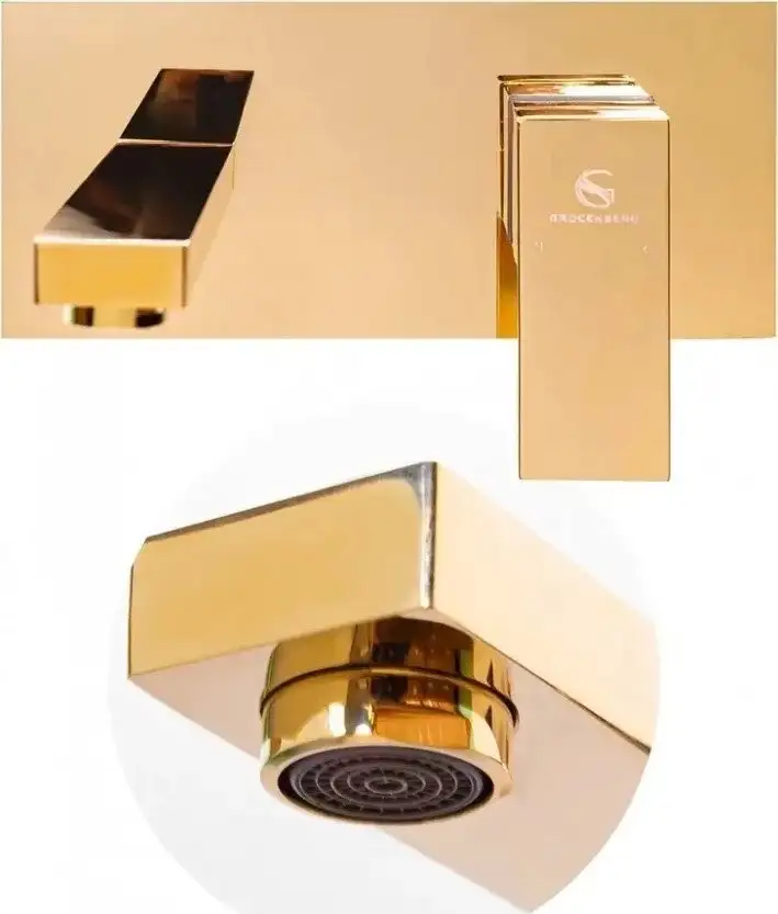 Смеситель Grocenberg GB588 (золото глянец) - фото товара