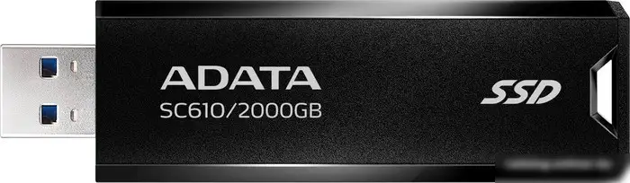 Внешний накопитель ADATA SC610 2TB SC610-2000G-CBK/RD – фото товара