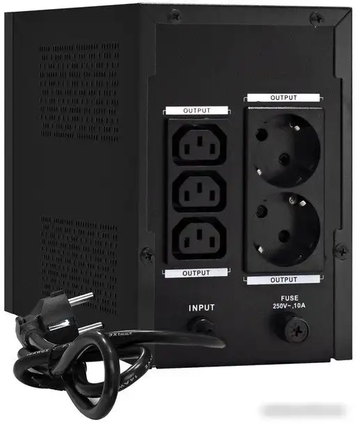 Источник бесперебойного питания ExeGate SpecialPro UNB-1200.LED.AVR.2SH.3C13 EX292793RUS – фото товара