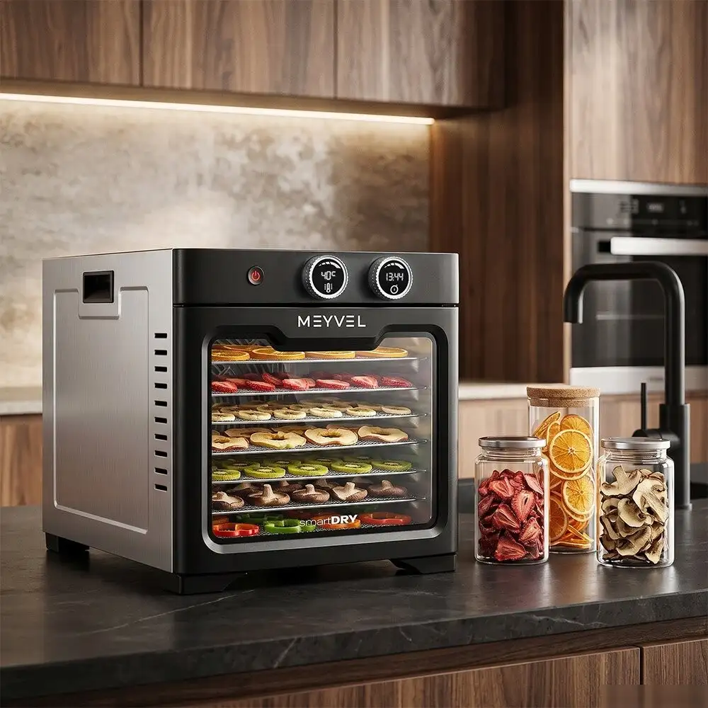 Сушилка для овощей и фруктов Meyvel MDH8-3S - фото товара