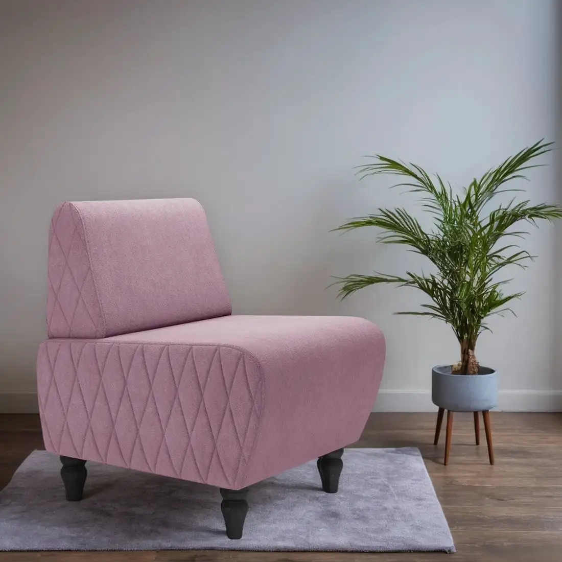 Интерьерное кресло MONOFIX Буно кресло (велюр/сиреневый №28)