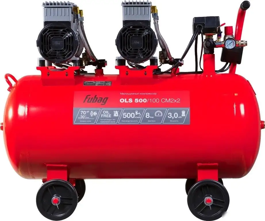 Компрессор Fubag OLS 500/100 CM2х2 646075 – фото товара