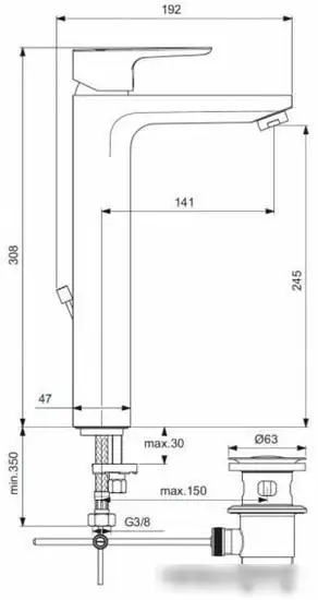 Смеситель Ideal Standard Ceraplan BC561AA - фото товара
