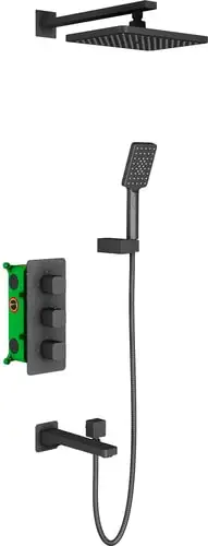Душевая система Timo Petruma SX-5049/03SM (черный)