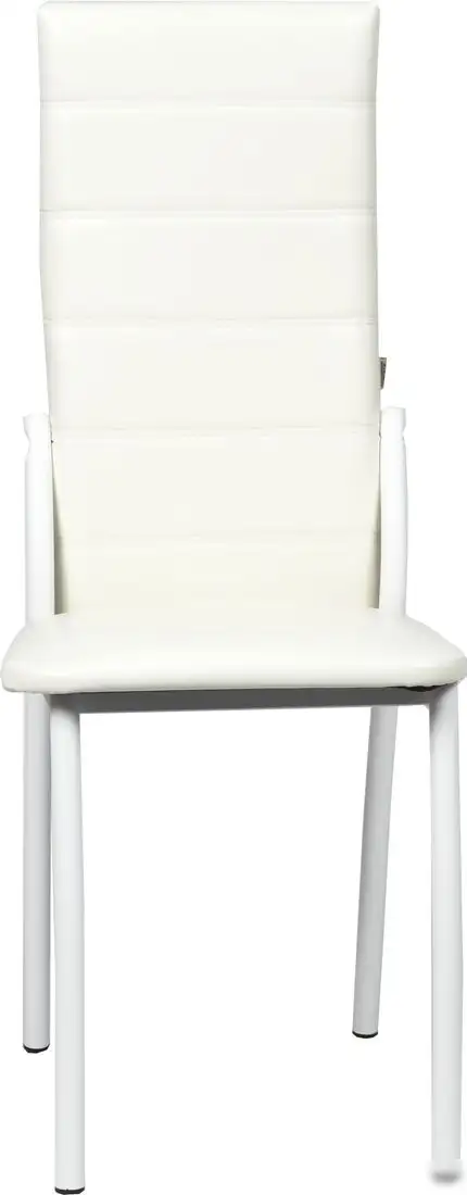 Стул ВВР Прага (белый/белый, экокожа)