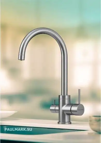 Смеситель Paulmark Essen Es213211-NI (никель) - фото товара
