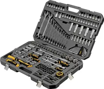 Универсальный набор инструментов Denzel 15806 (194 предмета) – изображение в каталоге