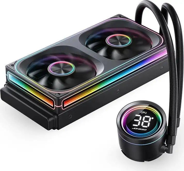 Система жидкостного охлаждения для процессора Jonsbo TH-240 (черный) – фото товара