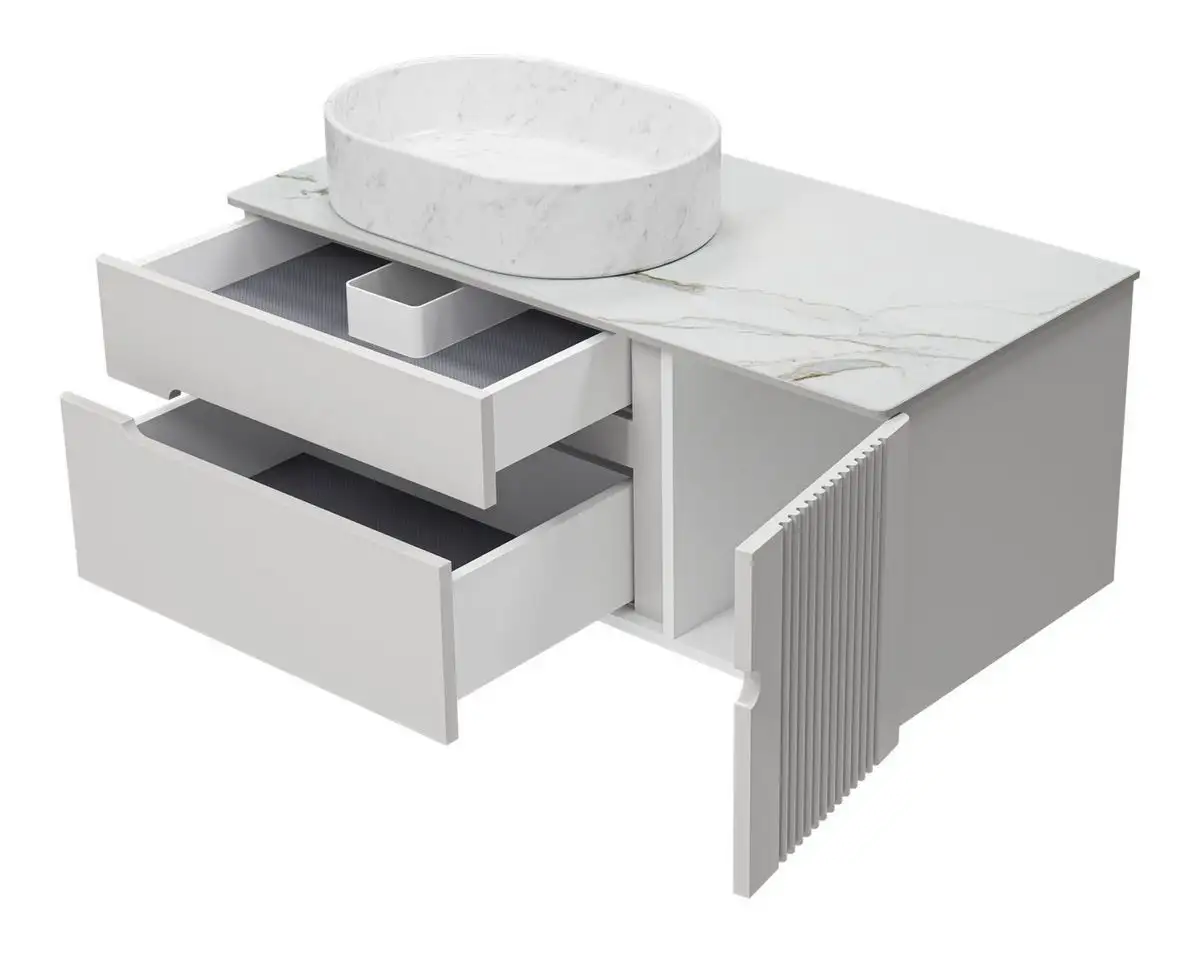 Brevita Тумба под умывальник Pallisandro 100 PAL-50100-501П2Я – фото товара