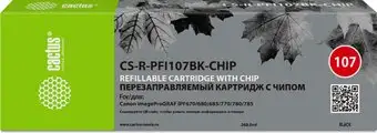 Картридж CACTUS CS-R-PFI107BK-CHIP с чипом – изображение в каталоге