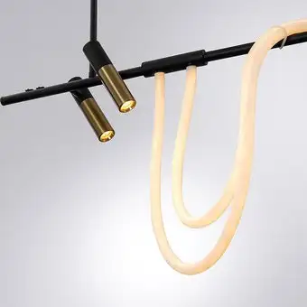 Подвесная люстра Arte Lamp Klimt A2850SP-45BK – изображение в каталоге