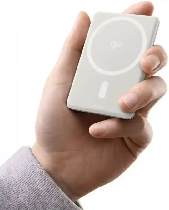 Внешний аккумулятор Baseus PicoGo AM31 Mini Magnetic Power Bank with Stand 20W 5000mAh (титановый) – фото товара
