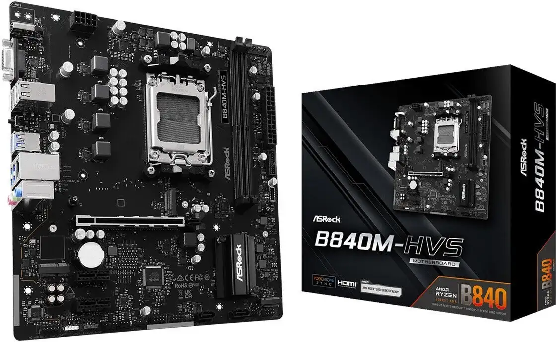 Материнская плата ASRock B840M-HVS – фото товара