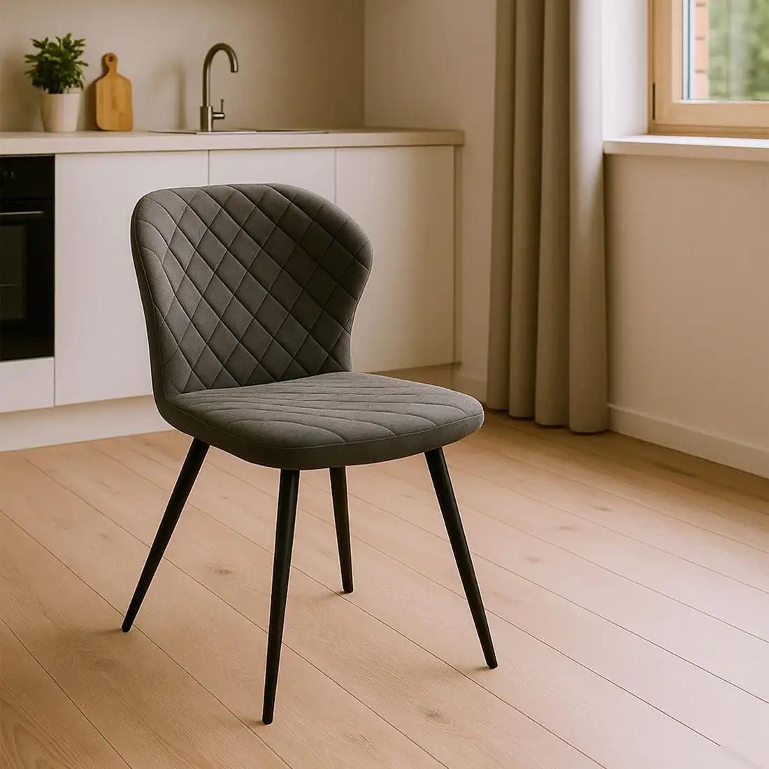 Стул Мамадома Robby D-R 360 (b28 Antracite Lux/черный)