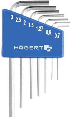 Набор ключей Hogert Technik HT1W800 (7 предметов)