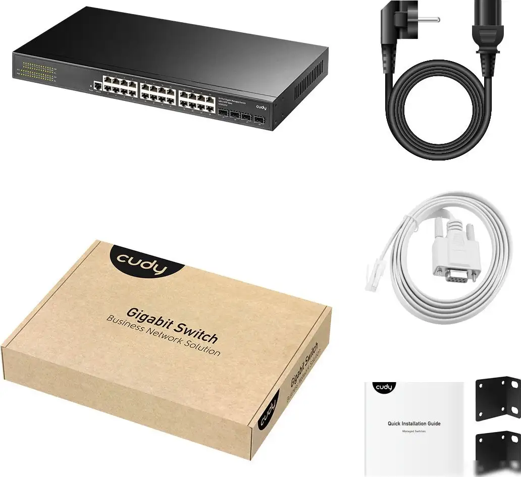 Управляемый коммутатор 2-го уровня Cudy GS2024S2 1.0 – фото товара
