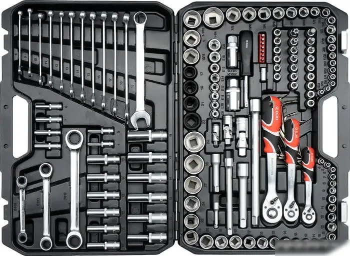 Универсальный набор инструментов Yato YT-38811 (150 предметов) – фото товара