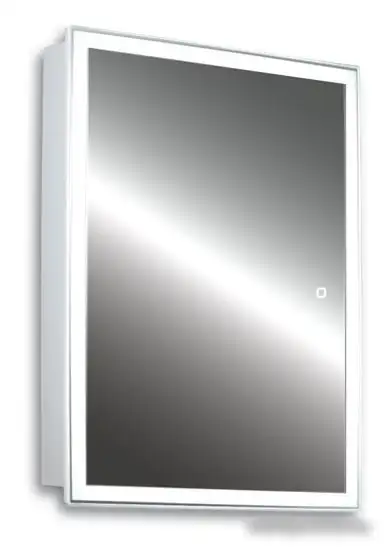 Silver Mirrors Шкаф с зеркалом Киотo flip 53.5х75 LED-00002473 – фото товара