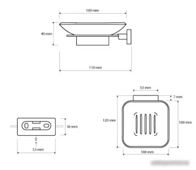 Мыльница Bemeta Niki 153108022 – фото товара