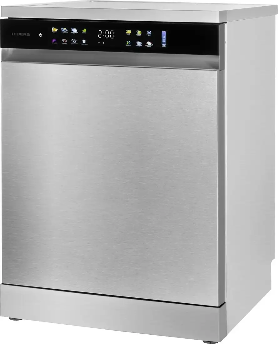Отдельностоящая посудомоечная машина Hiberg i-F 6815 LX - фото товара