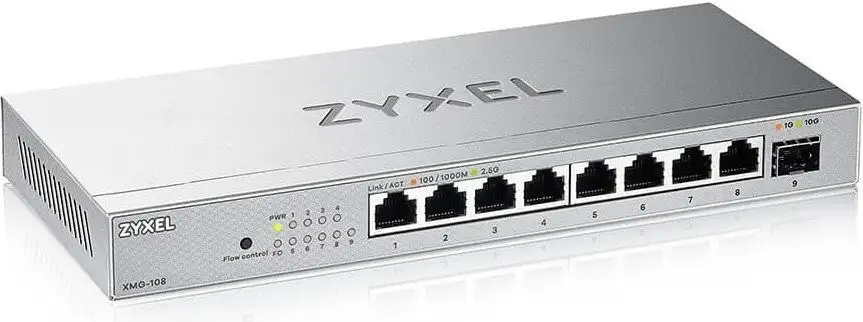 Неуправляемый коммутатор Zyxel XMG-108 – фото товара