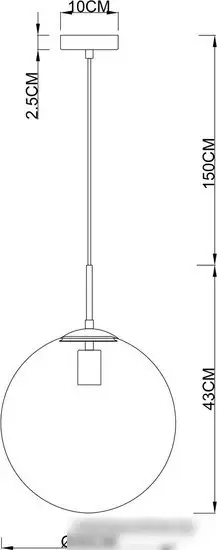 Подвесная люстра Arte Lamp Volare A1930SP-1CC – фото товара