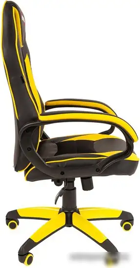 Кресло Brabix GM-162 (черный/желтый) – фото товара