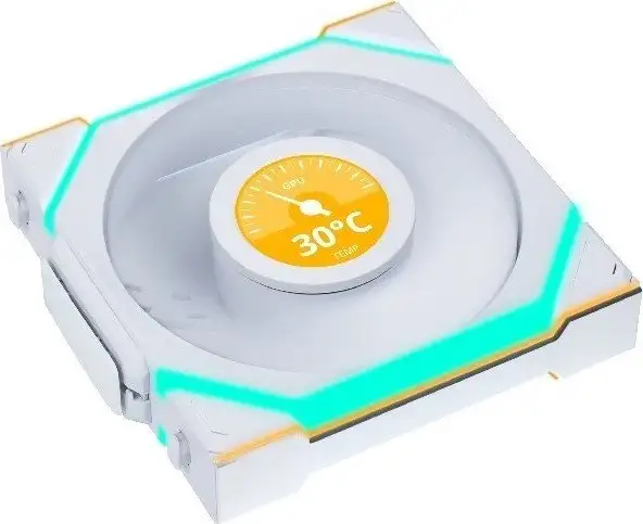 Комплект вентиляторов для корпуса с контроллером Lian Li Uni Fan SL 120 Wireless LCD G99.12SLLCD1W3W.R0 – фото товара