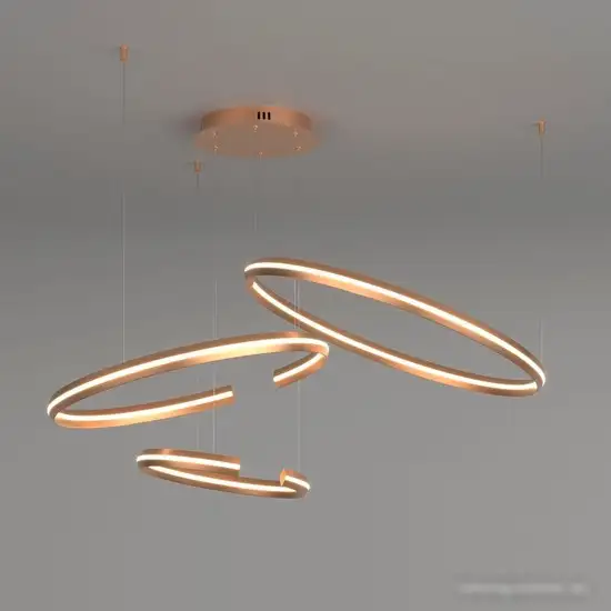 Подвесная люстра Евросвет 90180/3 золото – фото товара