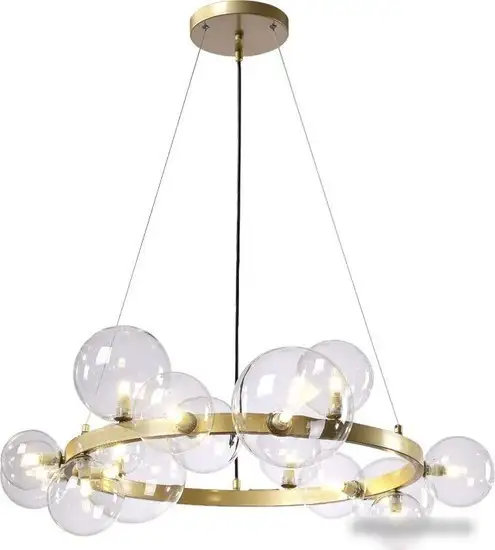 Подвесная люстра Crystal Lux AGATA SP15 V2 GOLD – фото товара